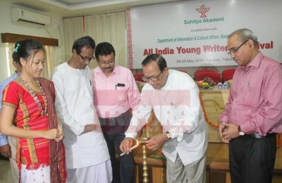 Two day long All India Young writer’s festivals inaugurated Two day long All India Young writer’s festivals inaugurated